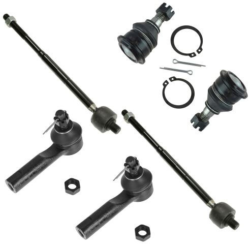2000-06 Nissan Sentra Front 6 Piece Steering & Suspension Kit TRQ PSA59810