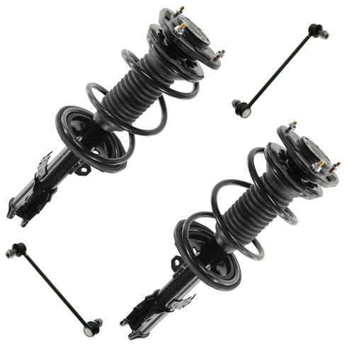 2003-08 Toyota Corolla Front 4 Piece Suspension Kit TRQ PSA56483