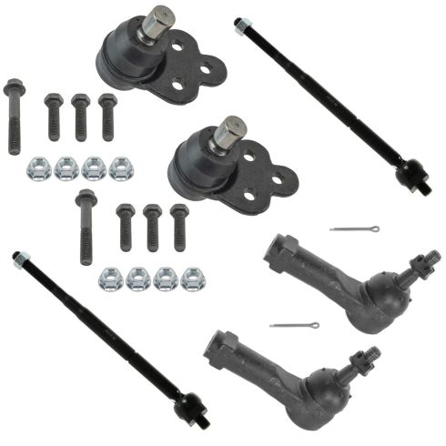Chevrolet Cobalt HHR Pontiac G5 Front 6 Piece Steering & Suspension Kit TRQ PSA59821
