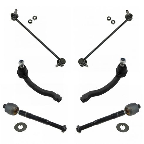 2007-13 Acura MDX Front 6 Piece Steering & Suspension Kit TRQ PSA59832
