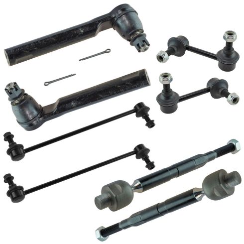 2007-11 Honda CR-V US Built Models Front & Rear 8 Piece Steering & Suspension Kit TRQ PSA59852