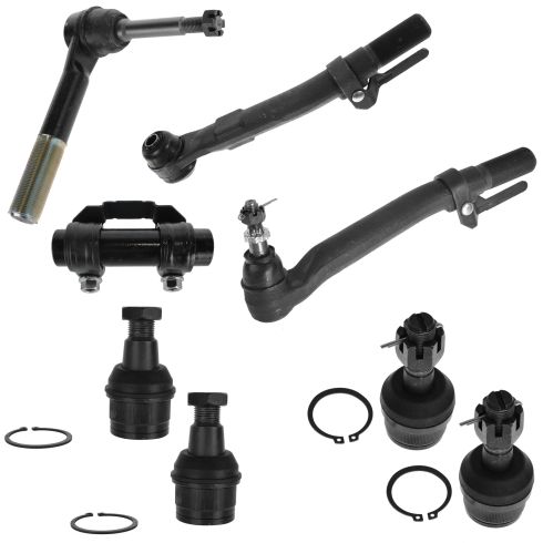 Ford Front 8 Piece Steering & Suspension Kit TRQ PSA59868