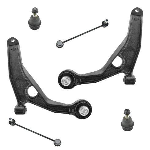 Dodge Avenger Chrysler 200 Sebring Front 6 Piece Suspension Kit TRQ PSA85467