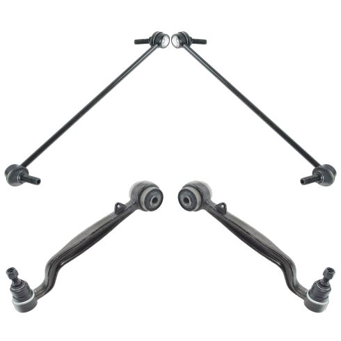 2003-12 Land Rover Range Rover Front 4 Piece Suspension Kit TRQ PSA63611