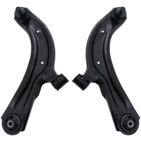 Chevrolet Nissan Front Driver & Passenger Side 2 Piece Control Arm with Ball Joint Set TRQ PSA88062