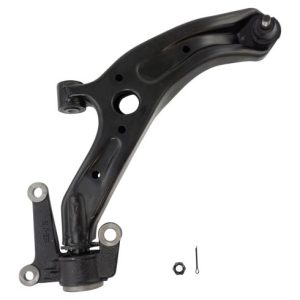 2007-08 Honda FIT Front Driver & Passenger Side Lower 2 Piece Control Arm with Ball Joint Set TRQ PSA66807