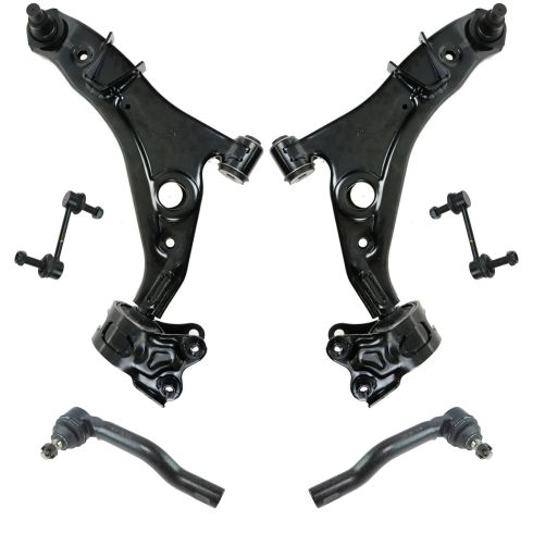 Ford Edge Lincoln MKX Front 6 Piece Steering & Suspension Kit TRQ PSA70038