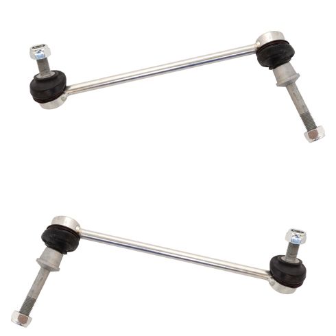 BMW X5 X6 Front Driver & Passenger Side 2 Piece Sway Bar Link Set TRQ PSA66904