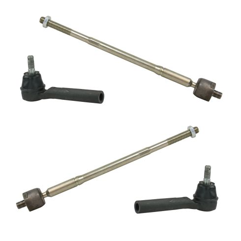 Dodge Ram Chrysler Front 4 Piece Tie Rod Set TRQ PSA66917