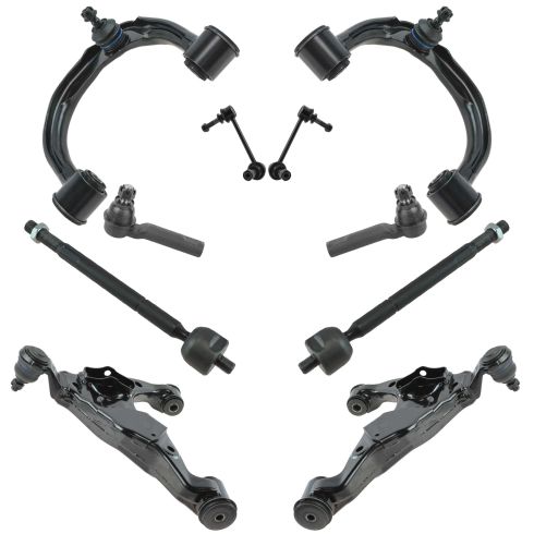 Toyota Tacoma Front 10 Piece Steering & Suspension Kit TRQ PSA63358