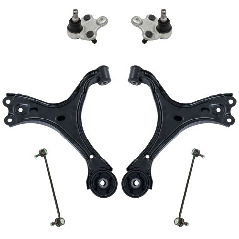 2012 Honda Civic Automatic Transmission Front 6 Piece Suspension Kit TRQ PSA65046