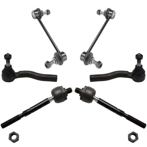 Ford Lincoln Mercury Front 6 Piece Steering & Suspension Kit TRQ PSA65061