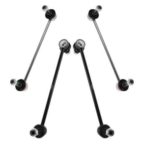 Toyota Lexus Front & Rear 4 Piece Sway Bar Link Set TRQ PSA66891