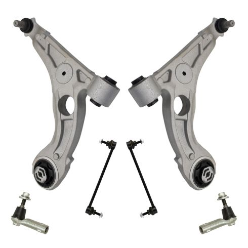 Dodge Dart Chrysler 200 Front 6 Piece Steering & Suspension Kit TRQ PSA69600