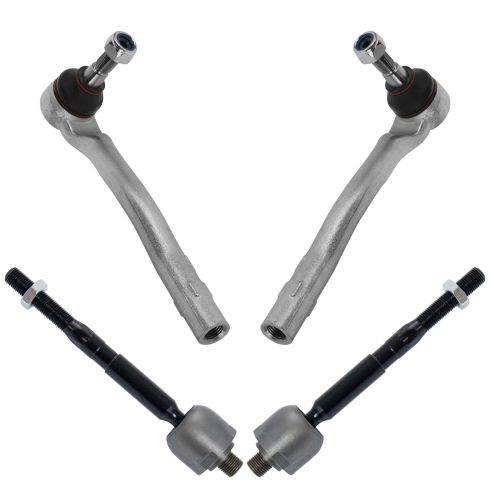 Mercedes Benz Front 4 Piece Tie Rod Set TRQ PSA69778