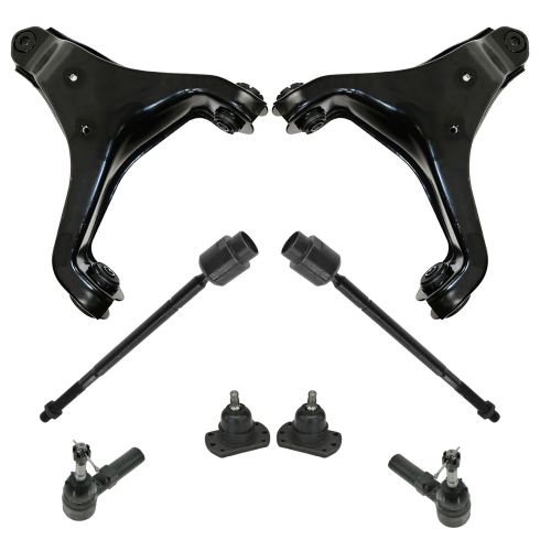 Chevrolet Buick Pontiac Olds Front 8 Piece Steering & Suspension Kit TRQ PSA65164