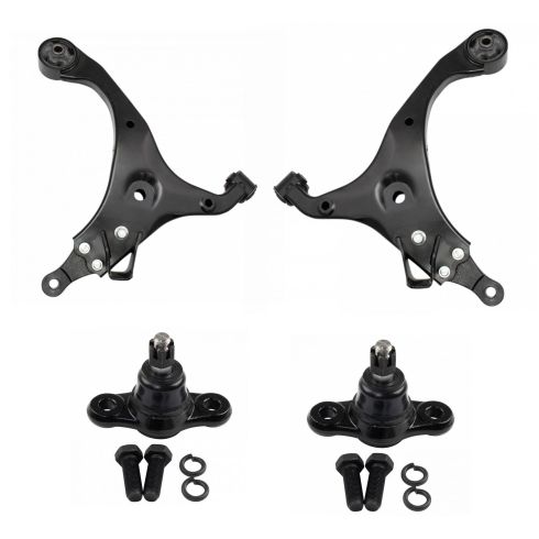 Kia Optima Rondo Front 4 Piece Control Arm with Ball Joint Set TRQ PSA52359