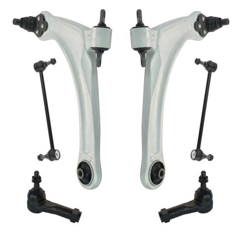 Chevrolet Pontiac Front 6 Piece Steering & Suspension Kit TRQ PSA52481