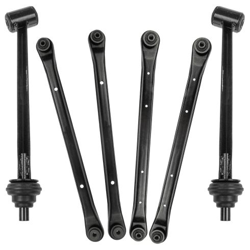 Chevrolet Pontiac Olds Rear 6 Piece Control Arm Set TRQ PSA66450