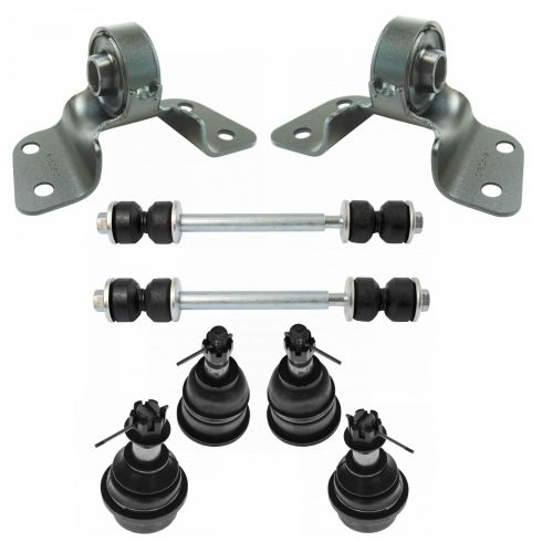 Chevrolet GMC Hummer Front 8 Piece Suspension Kit TRQ PSA66462