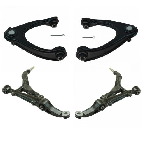 Honda Civic Front 4 Piece Control Arm with Ball Joint Set TRQ PSA66474