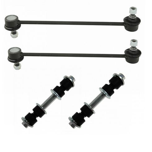 Jeep Compass Patriot Front & Rear 4 Piece Sway Bar Link Set TRQ PSA66523