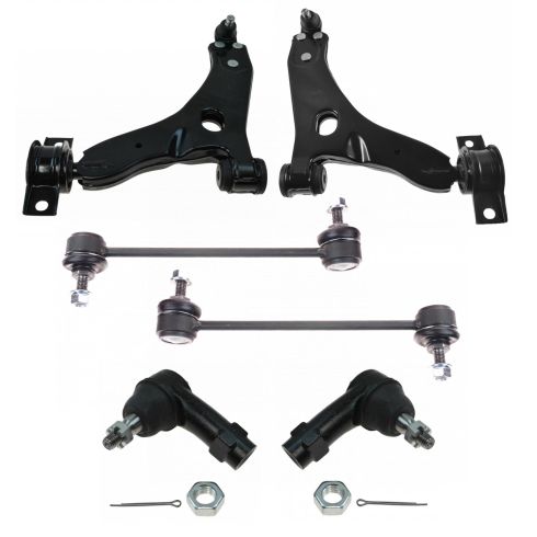 Ford Focus Front 6 Piece Steering & Suspension Kit TRQ PSA64576