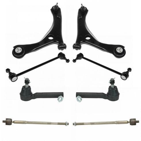 Dodge Ram Chrysler Front 8 Piece Steering & Suspension Kit TRQ PSA66525