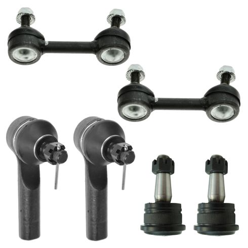 1998-01 Nissan Altima Front 6 Piece Steering & Suspension Kit TRQ PSA65800