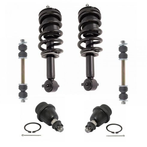 Chevrolet GMC Cadillac Front 6 Piece Suspension Kit TRQ PSA71271