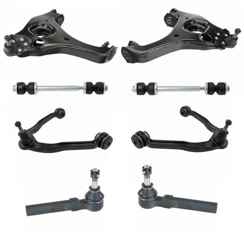 Chevrolet GMC Front 8 Piece Steering & Suspension Kit TRQ PSA71490