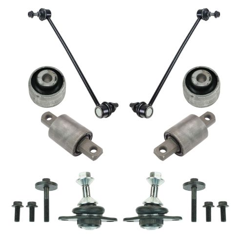 Volvo V70 XC70 Front 8 Piece Suspension Kit TRQ PSA50209