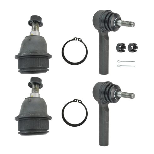 Dodge Chrysler Front 4 Piece Steering & Suspension Kit TRQ PSA32044