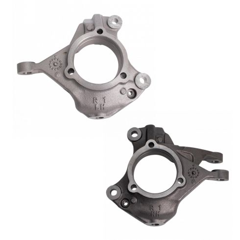 Jeep Wrangler Wrangler JK Front Driver & Passenger Side 2 Piece Steering Knuckle Set TRQ PSA32170