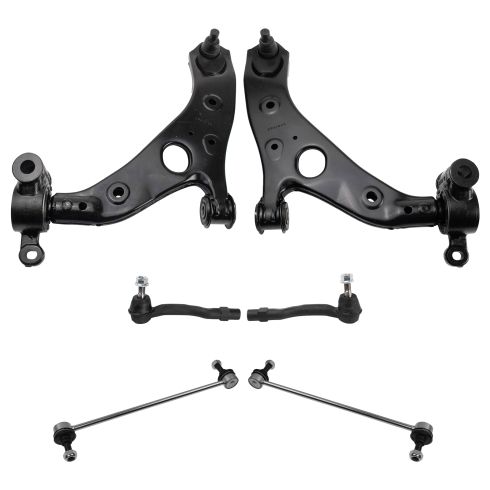 2014-17 Mazda 6 Front 6 Piece Steering & Suspension Kit TRQ PSA72907