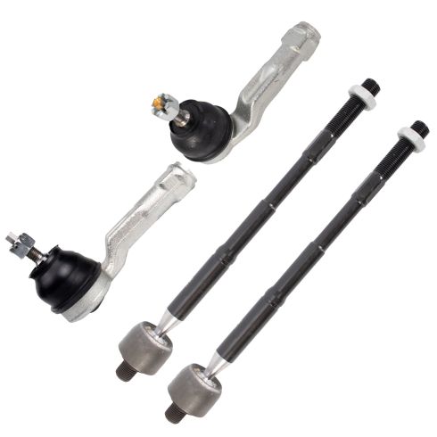 Hyundai Kia Front 4 Piece Tie Rod Set TRQ PSA60574