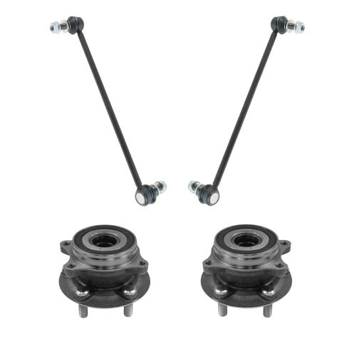 Toyota Lexus Front 4 Piece Suspension & Drivetrain Kit TRQ PSA72632