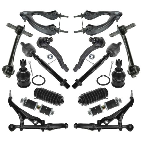Honda Civic Acura Integra Front & Rear 16 Piece Steering & Suspension Kit TRQ PSA37188