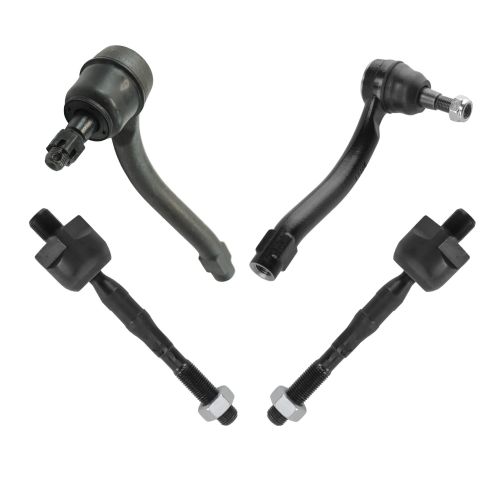 Infiniti G25 G37 Q40 Front 4 Piece Tie Rod Set TRQ PSA37989