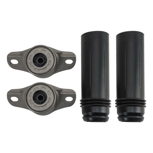 Toyota Rear Driver & Passenger Side 2 Piece Shock Mount Kit TRQ SKA38103
