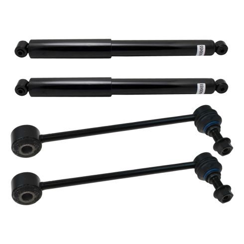 Jeep Commander Grand Cherokee Rear 4 Piece Suspension Kit TRQ PSA34387