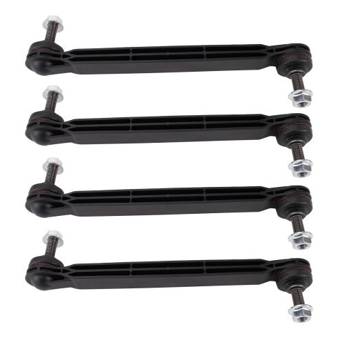 Jeep Renegade Fiat 500X Front & Rear 4 Piece Sway Bar Link Set TRQ PSA34437