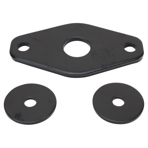 Dodge Chrysler Rear Driver & Passenger Side 2 Piece Shock Mount Kit TRQ SKA38909
