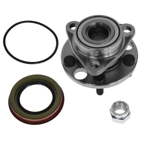 1995-05 Chevrolet Cavalier Pontiac Sunfire Front 12 Piece Steering, Suspension, & Drivetrain Kit TRQ PSA43280