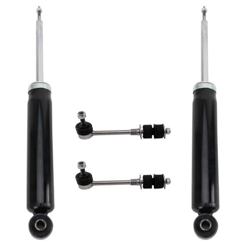 2007-15 Volvo S80 without Four-C Active Chassis Rear 4 Piece Suspension Kit TRQ PSA87723