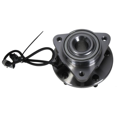 Chevrolet Blazer GMC Jimmy Front Driver & Passenger Side 2 Piece Wheel Bearing & Hub Assembly Set TRQ BHA53306