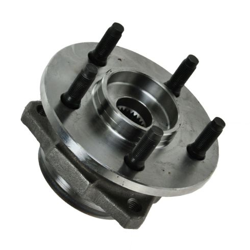Jeep Liberty Front Driver & Passenger Side 2 Piece Wheel Bearing & Hub Assembly Set TRQ BHA53447