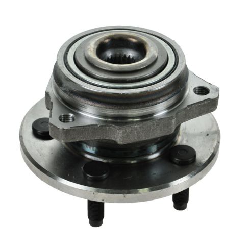 Jeep Liberty Front Driver & Passenger Side 2 Piece Wheel Bearing & Hub Assembly Set TRQ BHA53447