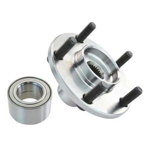 Nissan Altima Front 2 Piece Wheel Bearing & Hub Kit TRQ BHA65735