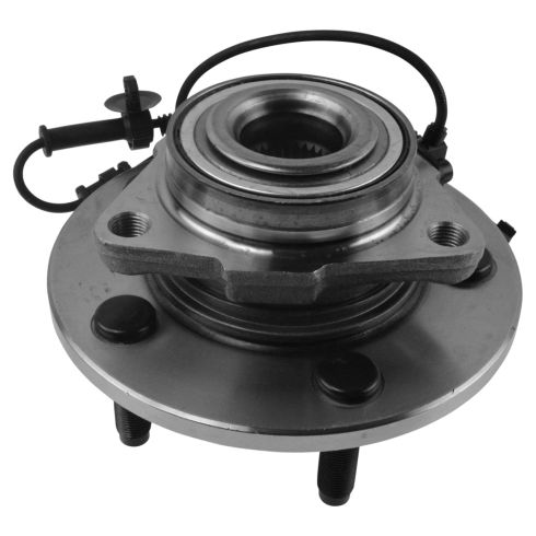 2006-08 Dodge Ram 1500 Front Driver & Passenger Side 2 Piece Wheel Bearing & Hub Assembly Set TRQ BHA53565